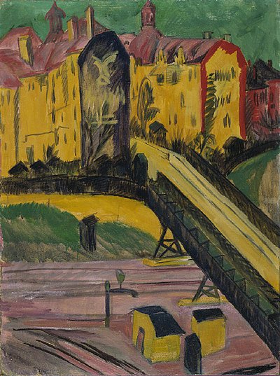 View from the Window by Ernst Ludwig Kirchner